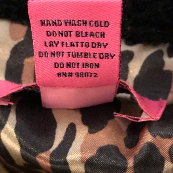 BETSEY JOHNSON Faux Fur Vest Black Fuzzy Leopard Lined size XL  BARBIECORE - Picture 12 of 14